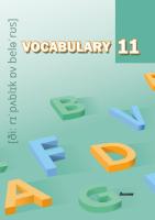 Vocabulary 11. Словарь-справочник