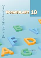 Vocabulary 10 : словарь справочник