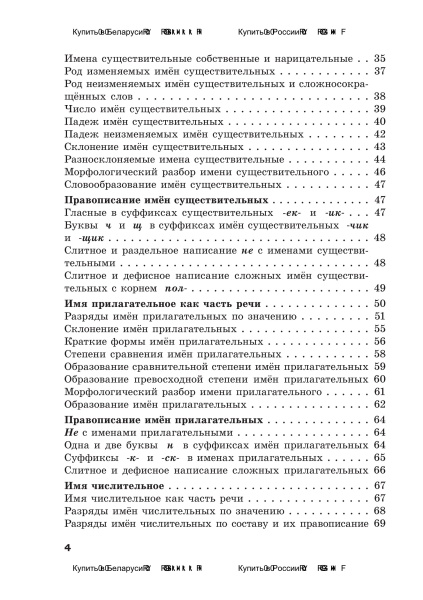 Справочник по русскому языку в схемах и таблицах. 6 класс