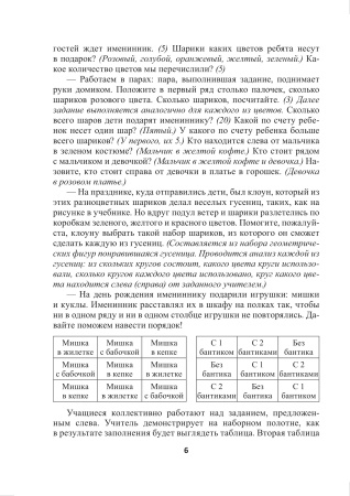 Математика. Планы-конспекты уроков. 1 класс (I полугодие)