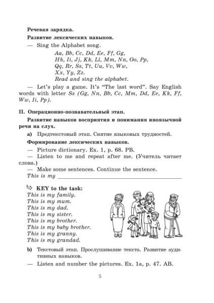 Английский язык. Поурочные планы. 3 класс (Unit 3–4)