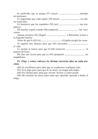 Испанский язык. 8 класс. Дидактические и диагностические материалы