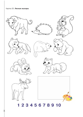 Дзікія жывёлы Беларусі : наглядна-метадычны дапаможнік