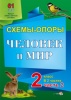 Схемы-опоры. Человек и мир. 2 класс: в 2 ч. Ч. 2