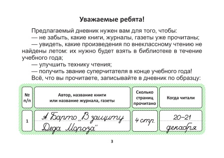 Дневник прочитанных книг, газет, журналов Дневник прочитанных книг, газет, журналов