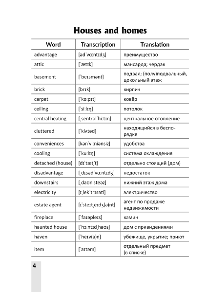 Vocabulary 10 : словарь справочник