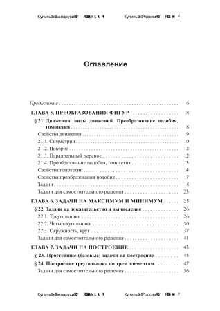 Геометрия на плоскости. Теория, задачи, решения. В 2 ч. Ч.2
