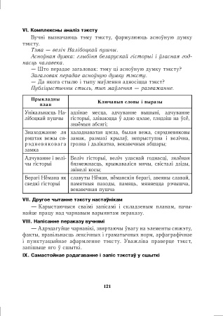 Беларуская мова. Урокі. 9 клас (I паўгоддзе)