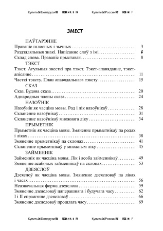 Рознаўзроўневыя дадатковыя заданні па беларускай мове. 4 клас Рознаўзроўневыя дадатковыя заданні па беларускай мове. 4 клас