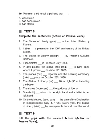 100 tests. English. Сборник тестов по английской грамматике