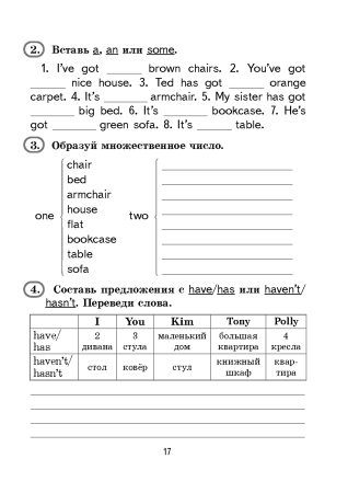 English. Practice book. Form 3 (Unit 5-9) Практикум по английскому языку